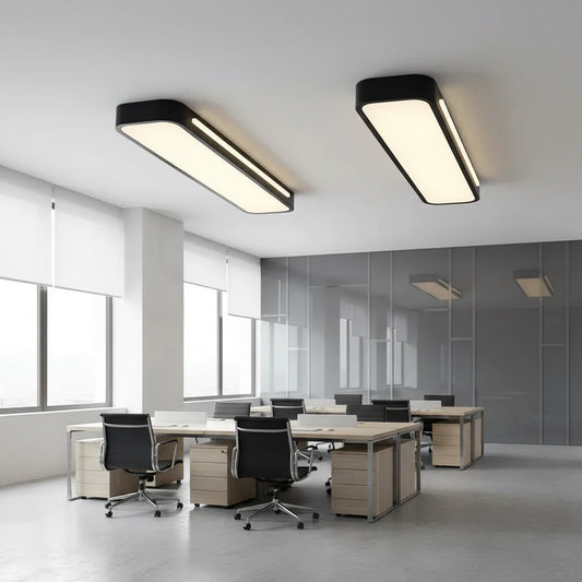 Plafonnier LED Nordique Minimaliste – Fer & Acrylique